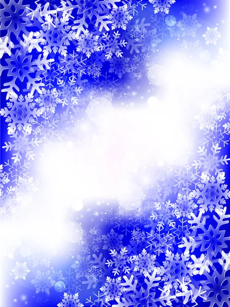 Новогодний снег фон 　 — стоковый вектор